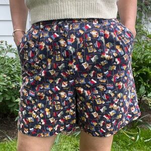 Vintage nautical Liz shorts